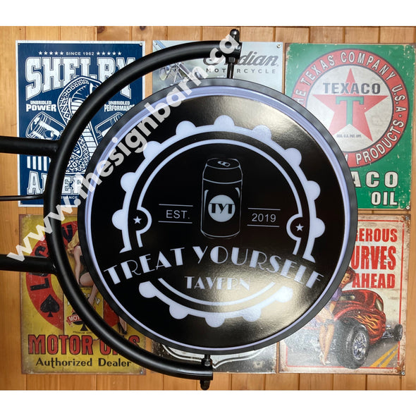 Treat Yourself Tavern Custom Design