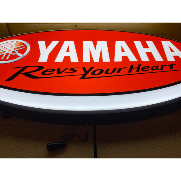Yamaha 32’’ Backlit Led Oval Sign Design #V7158 Backlit Ovals